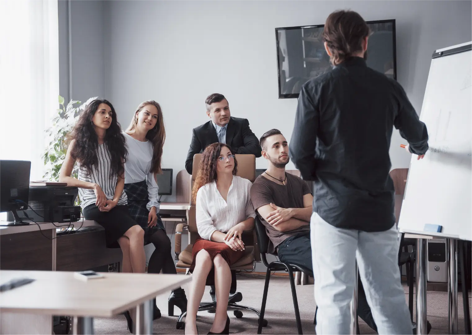 Capacitación de un proceso de automatización de ventas con CRM para una PyME.