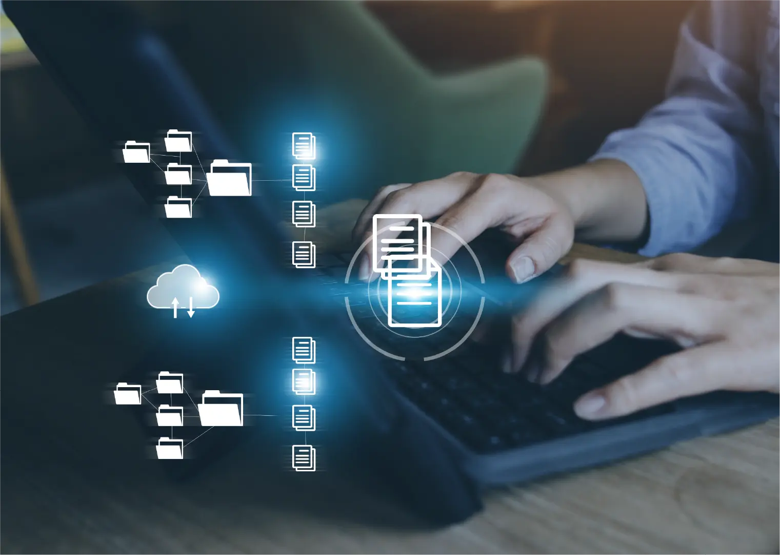 Dashboard de un software CRM mostrando la automatización de ventas.